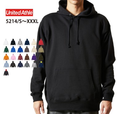 UnitedAthle スウェットプルオーバーパーカー(裏毛) 5214