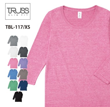 TRUSS トライブレンド3/4スリーブTシャツ TBL-117