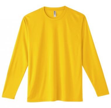 インターロックドライ長袖Tシャツ