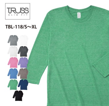 トライブレンド3/4スリーブTシャツ						 TBL-118