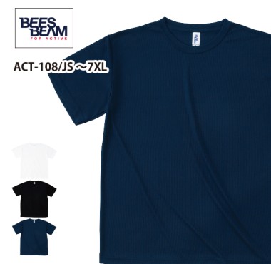 BEESBEAM アクティブTシャツ ACT-108