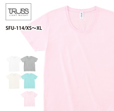 スリムフィットUネックTシャツ_main