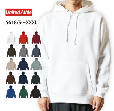 UnitedAthle T/Cスウェットプルオーバーパーカ(裏起毛) 5618