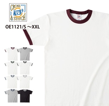 cross&stitch マックスウェイトリンガーTシャツ OE1121