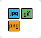 JPEG等画像の場合